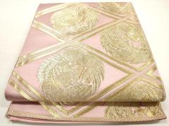平和屋着物▽太鼓柄袋帯　スリーシーズン　春夏秋　すくい織　風景文　正絹　逸品　DABD0460op 平和屋着物▽太鼓柄袋帯 スリーシーズン 春夏秋 すくい織 風景文 正絹
