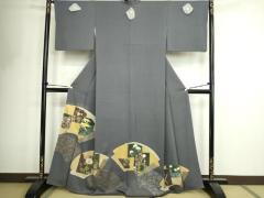 平和屋着物◎六通柄袋帯 鳳凰花文 金銀糸 正絹 逸品 BAAU5036hvの通販