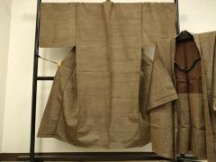 平和屋着物▽上質な紬 単衣 霞文 正絹 逸品 DAAV5178azの通販はau PAY