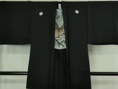 平和屋着物○久留米絣 反物 吉祥文 証紙付き 着尺 綿 逸品 未使用