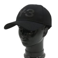Y-3 ���C�X���[ �L���b�v KT0567 / Y-3 LOGO CAP �R�b�g�� �L�����o�X ���U�[ ���S�p�b�` �x�[�X�{�[���L���b�v �X�q �����Y ���f�B�[�X 