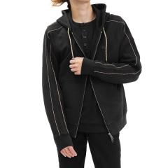 BURBERRY �o�[�o���[ �����Y �W�b�v�A�b�v �p�[�J�[ 8130512 / SCOTT CHK PPG �X�R�b�g �o�[�o���[�`�F�b�N �p�C�s���O �t�[�f�B �R�b�g