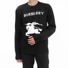 BURBERRY �o�[�o���[ �����Y �N���[�l�b�N �j�b�g 8101952 / SP-25-MW-PAI-2.1.077 �Z�[�^�[ �E�[�� �J�V�~�� �n��̋R�m ���S �C�^���A