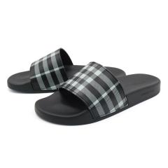 BURBERRY �o�[�o���[ �T���_�� �����Y �X���C�h �T���_�� 8107514 / Check Slides �u���b�N�~�O���[
