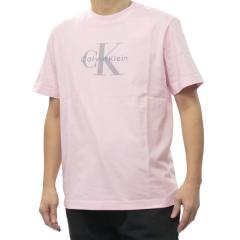 CALVIN KLEIN JEANS �J���o���N���C���W�[���Y T�V���c �����Y �N���[�l�b�NT�V���c ���� �g�b�v�X ��100�� 4RB862G �s���N