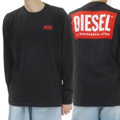 DIESEL �f�B�[�[�� �����Y ����T A20037 0EPCA / T-BOXT-LS-BISK MAGLIETTA �ێ� �W���[�W�[ �o�b�N�v�����g ���� �u���b�N ��Ԑl�C���i