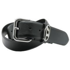 DIESEL �f�B�[�[�� �����Y ���U�[�x���g X10127 P6364 / B-1DR OVAL D LOOP �I�[�o��D ���S �v���[�g �{�v ���v �C���|�[�g �u���b�N 202
