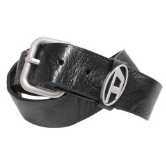 DIESEL �f�B�[�[�� �����Y ���U�[�x���g X10314 PS681 / B-1DR OVAL D LOOP �I�[�o��D ���S �v���[�g �{�v ���v �C���|�[�g �u���b�N ��