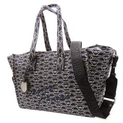 �����f���Z�[���I EMPORIO ARMANI �G���|���I�A���}�[�j �o�b�O ���f�B�[�X 2WAY �n���h�o�b�O EW000370 AF12993 ���� ���S �l�C�r�[