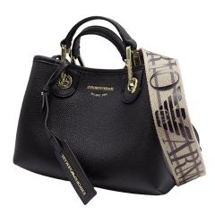 EMPORIO ARMANI �G���|���I�A���}�[�j �o�b�O ���f�B�[�X �~�j�n���h�o�b�O EW000382 AF12103 �u���b�N ��Ԑl�C���i