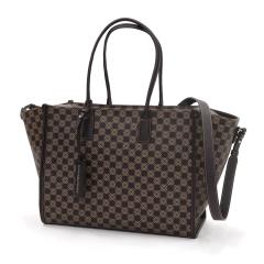 EMPORIO ARMANI �G���|���I�A���}�[�j �o�b�O ���f�B�[�X �g�[�g�o�b�O EW004906 AF25820 �u���E��