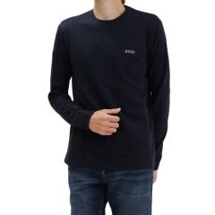 HUGO BOSS �q���[�S�{�X �����Y ����T 50535870 10269584 / Waffel LS-Shirt ���b�t�� �T�[�}�� ���� �l�C�r�[ 2026�H�~�V�� 30�� 40�� 