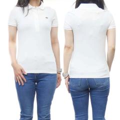 �����f���Z�[���I LACOSTE ���R�X�e �|���V���c ���� ���f�B�[�X �g�b�v�X DF3443 �z���C�g