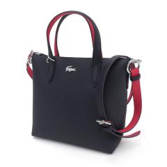 LACOSTE ���R�X�e ���f�B�[�X �g�[�g�o�b�O NF5126AA ANNA �~�j �V�����_�[�o�b�O 2WAY �΂߂��� �N���X�{�f�B �o�C�J���[ �l�C�r�[�~�s