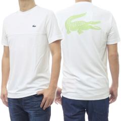 LACOSTE ���R�X�e T�V���c �����Y ���� �g�b�v�X �N���[�l�b�NT�V���c TH0173 �z���C�g