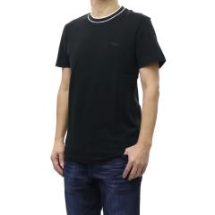 LACOSTE ���R�X�e T�V���c �����Y �N���[�l�b�NT�V���c ���� �g�b�v�X TH8174 �u���b�N