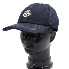 MONCLER �����N���[�� �����Y �L���b�v 3B00019 598X1 �f�j�� ���S �p�b�` �x�[�X�{�[���L���b�v �X�q �싅�X �C���|�[�g �C���f�B�S 202