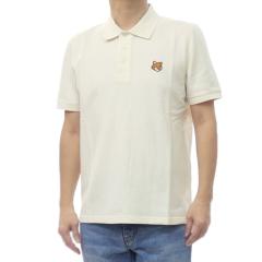 MAISON KITSUNE ���]���L�c�l �|���V���c �����Y ���̎q�|���V���c ���� ��100�� PM00209KP0002 / FOX HEAD REGULAR POLO �N���[��