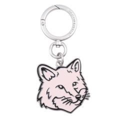 MAISON KITSUNE ���]���L�c�l �L�[�����O �����Y ���f�B�[�X ���j�Z�b�N�X �L�[�z���_�[ PM06900 AM1002 / FOX HEAD CHARM �s���N