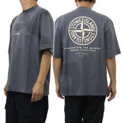 STONE ISLAND �X�g�[���A�C�����h T�V���c �����Y �N���[�l�b�NT�V���c ���� �g�b�v�X 2100002 S0365 �u���[�O���[