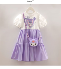�N���~����� �q���� �����s�[�X �T�����I ���̎q 110cm-160cm  �s���N �p�[�v�� 2�F ���킢�� �p�[�e�B�[  �v�����Z�X�t�@�b�V���� �L��