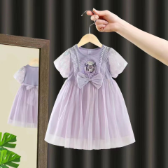 �N���~����� �q���� �����s�[�X �T�����I ���̎q 80cm-140cm  �s���N �p�[�v�� 2�F ���킢�� �p�[�e�B�[  �v�����Z�X�t�@�b�V���� �L��