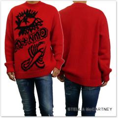 ���삨�������Z�[���I STELLA McCARTNEY �X�e���}�b�J�[�g�j�[ �Z�[�^�[ �����Y �N���[�l�b�N�j�b�g 482796 S7088 ���b�h