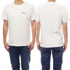 �����f���Z�[���I MOSCHINO UNDERWEAR ���X�L�[�m�A���_�[�E�F�A T�V���c �����Y ���� �N���[�l�b�N V3A0781 9411 �z���C�g