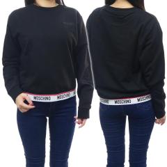 �����f���Z�[���I MOSCHINO UNDERWEAR ���X�L�[�m�A���_�[�E�F�A �g���[�i�[ ���f�B�[�X V6A1785 4409 �u���b�N