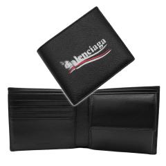 ���삨�������Z�[���I BALENCIAGA �o�����V�A�K ���z �����Y ��܂���z 594315 2AA3B / CASH SQ FOLD CO WAL �u���b�N