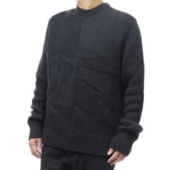 �����f���Z�[���I BURBERRY �o�[�o���[ �Z�[�^�[ �����Y �N���[�l�b�N �j�b�g 8092863 1 / AU24-MW-HAW �_�[�N�O���[