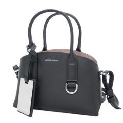 �����f���Z�[���I EMPORIO ARMANI �G���|���I�A���}�[�j �o�b�O ���f�B�[�X �~�j �V�����_�[�o�b�O EW000365 AF11933 �u���b�N