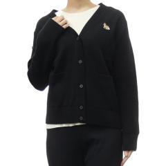 �����f���Z�[���I MAISON KITSUNE ���]���L�c�l �J�[�f�B�K�� ���f�B�[�X �g�b�v�X LW00507KT1006 BABY FOX PATCH BOXY CARDIGAN �u���b
