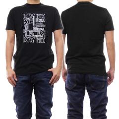 �����f���Z�[���I KARL LAGERFELD �J�[�� ���K�[�t�F���h T�V���c �����Y ���� �N���[�l�b�N 755061 541221 �u���b�N