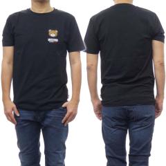 �����f���Z�[���I MOSCHINO UNDERWEAR ���X�L�[�m�A���_�[�E�F�A T�V���c �����Y ���� �N���[�l�b�N V1A0788 4410 �u���b�N