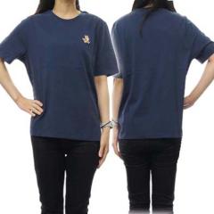 �����f���Z�[���I MAISON KITSUNE ���]���L�c�l T�V���c ���f�B�[�X �g�b�v�X ���� �N���[�l�b�N �R�b�g�� ��100�� MW00119KJ0008 / SPEE