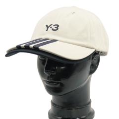 ADIDAS Y-3 �A�f�B�_�X���C�X���[ �����Y�L���b�v JM9041 / Y-3 3S CAP �x�[�W�� 2025�H�~�V��