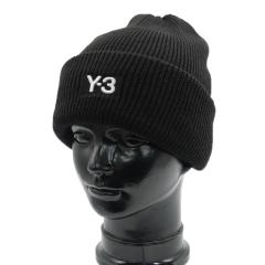 ADIDAS Y-3 �A�f�B�_�X���C�X���[ �����Y ���f�B�[�X �j�b�g�L���b�v JW8963 / Y-3 CL BEANIE �u���b�N 2025�H�~�V��