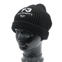 ADIDAS Y-3 �A�f�B�_�X���C�X���[ �����Y ���f�B�[�X �j�b�g�L���b�v JX8308 / Y-3 KNIT BEANIE �u���b�N 2025�H�~�V��