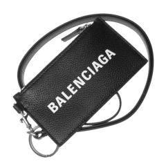 �Z�[��AW BALENCIAGA �o�����V�A�K �����Y�J�[�h�P�[�X/�R�C���P�[�X 594548 1IZI3 / CASH CA CASE ON KEYR �u���b�N ��Ԑl�C���i