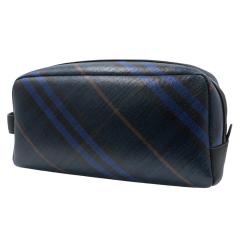 �Z�[��AW BURBERRY �o�[�o���[ �o�b�O �����Y �Z�J���h�o�b�O �|�[�`�o�b�O 81114511 / MS WASHBAG CHECK BIN �l�C�r�[