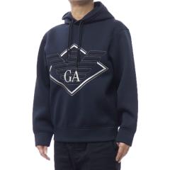 2025 �H�~�V��IEMPORIO ARMANI �G���|���I�A���}�[�j �����Y�v���I�[�o�[�p�[�J�[ EM002882 AF18339 �l�C�r�[ 2025�H�~�V��