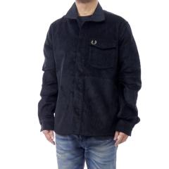 �Z�[��AW FRED PERRY �t���b�h�y���[ �����Y�V���c�W���P�b�g M1717 / CORDUROY OVERSHIRT �u���b�N 
