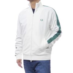 �Z�[��AW FRED PERRY �t���b�h�y���[ �����Y�W�b�v�A�b�v�X�E�F�b�g J1325 / MESH TAPED TRACK JACKET �z���C�g 