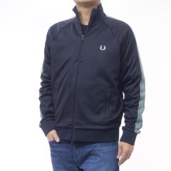 �Z�[��AW FRED PERRY �t���b�h�y���[ �����Y�W�b�v�A�b�v�X�E�F�b�g J1325 / MESH TAPED TRACK JACKET �l�C�r�[ 