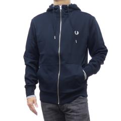 �Z�[��AW FRED PERRY �t���b�h�y���[ �p�[�J�[ �����Y �W�b�v�A�b�v �R�b�g�� ��100�� J7536 / HOODED ZIP THROUGH SWEATSHIRT �l�C�r�[ 