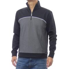 �Z�[��AW HUGO BOSS �q���[�S�{�X �X�E�F�b�g �����Y �n�[�t�W�b�v 50545583 10269555 / Trasksuit 1/4 Jacket �u���b�N�~�O���[