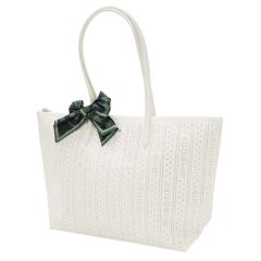 LACOSTE ���R�X�e �o�b�O ���f�B�[�X �g�[�g�o�b�O NF5133SJ �I�t�z���C�g