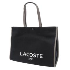 LACOSTE ���R�X�e �o�b�O ���f�B�[�X �g�[�g�o�b�O NU4342TD �u���b�N