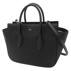 LACOSTE ���R�X�e �o�b�O ���f�B�[�X �n���h�o�b�O NF4923DZ �u���b�N